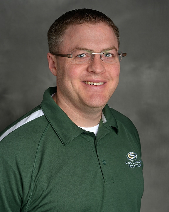 Clayton Davis, Hainesville shop manager at Collision Solution